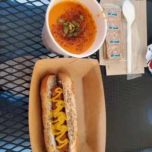 Yum soup was delicious