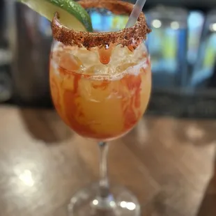 Mango chamoy margarita yummmmmmm