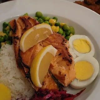 Pan Seared Salmon Dinner