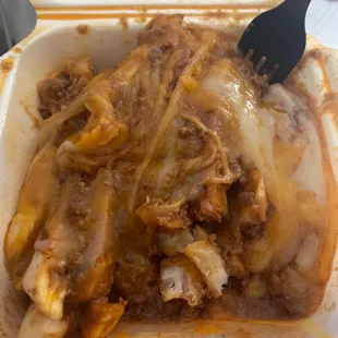 Small chili cheese fries