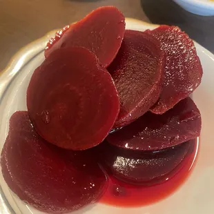 Pickled beets