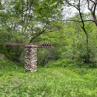 Vestige of Girl Scout camp