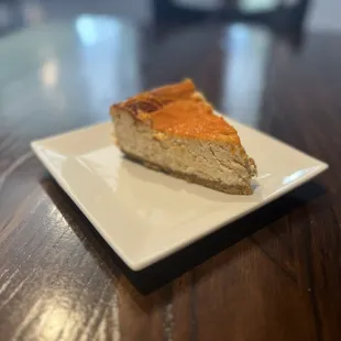 Pumpkin cheesecake
