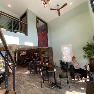 First Floor Seating Area and Counter