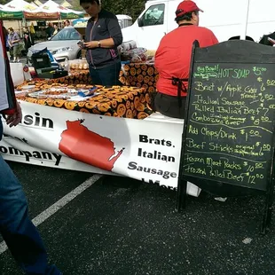 a man in a red shirt