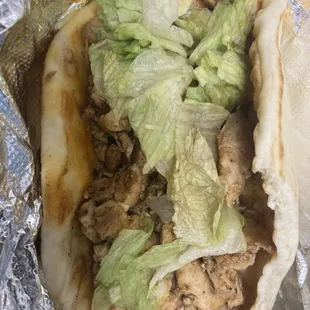 Combo Shawarma Platter is what I ordered. This is what I got. Twice.