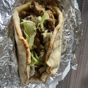 lamb and beef gyro
