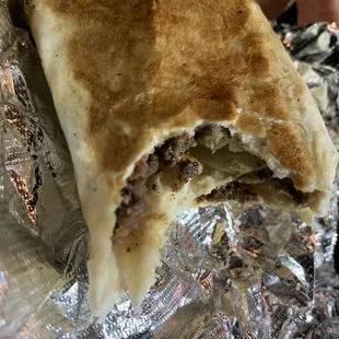Beef wrap