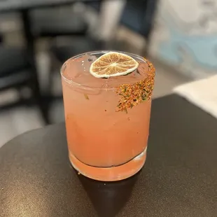 Jalapeño Sake Watermelon cocktail was just OK