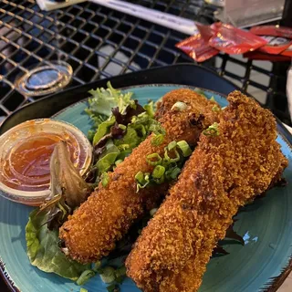 Krab Rangoon Mozzarella Sticks