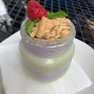 Taro Matcha Cheesecake