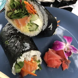 Slammin Salmon Burrito