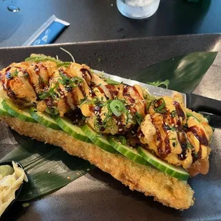 Spicy Shrimp Sushi Dog