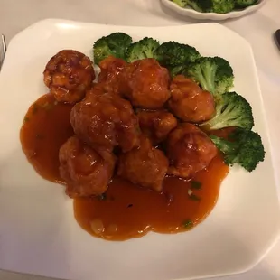 Orange chicken