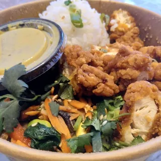Garden Green Curry Chicken Bowl