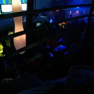 a view of the audience