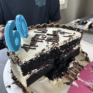 Chocolate keto cake with strawberry filling