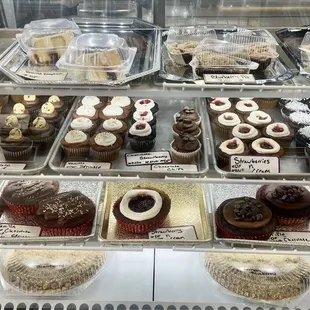 Display of all kinds if sweets