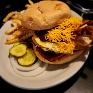 Wavelands Breakfast Burger