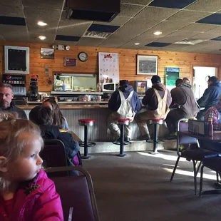 Busy place for breakfast on Saturday