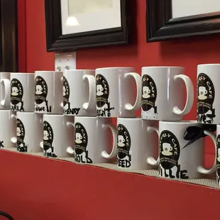 Personalized coffee mugs!!  :)