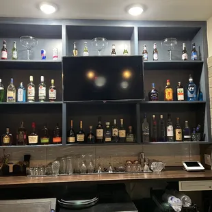a view of the bar