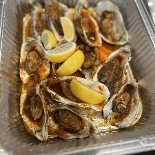 2 dozen oysters for $63