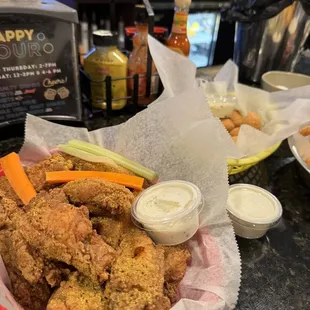 Lemon pepper wings