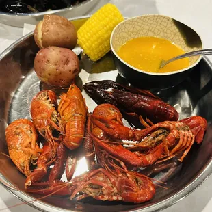 1/2 lb. of crawfish