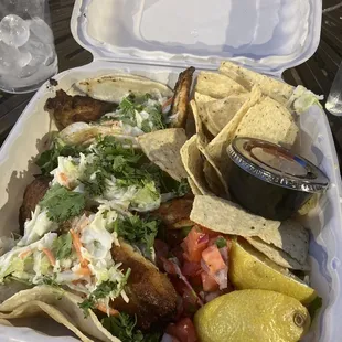 Fish tacos!