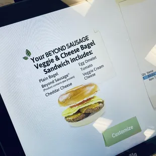 Apparently they haven't had Veggie &amp; Cream Cheese  for  weeks!!! Sad bagel  sandwich :-(