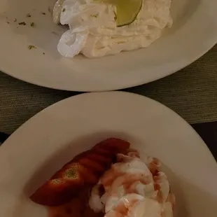 Key Lime Pie and Cheesecake