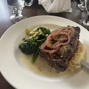 Steak dinner $37.00