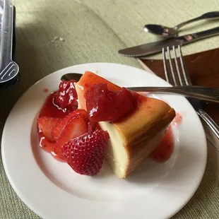 Strawberry cheesecake