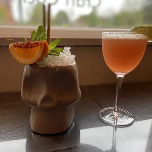 Flying Nimbus and Red Leather Couch