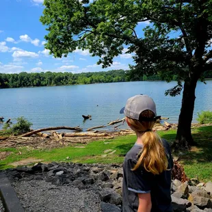 Saying good bye to our beautiful view!