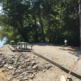 Site A13... lake view and wooded on one side