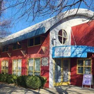 Front of store
