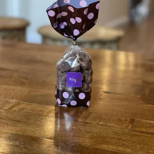 Chocolate covered gummy bears