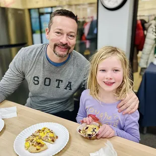 Rise and shine with our family cooking class breakfast bonanza. #BreakfastBuddies #CookingTogether