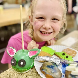 May the force be with you! #KidsStarWarsCookingClass