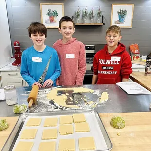 Young bakers are whipping up smiles and sweet treats