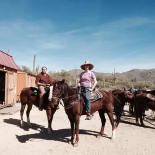 Fun in the desert at 79 degrees in Valentines Day Ride