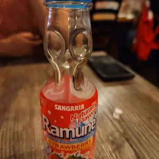 Ramune Japanese soda