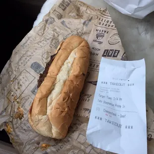 This is the "Real" steak sandwich!!