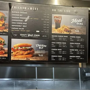 pizza, menu
