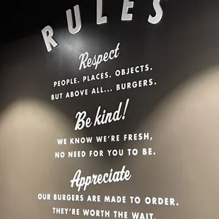 Rules