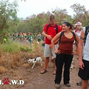 The Journey is on it's way on the North Shore up Kealia Trail with another great Group.