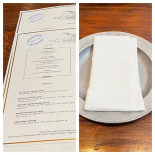 Inside - table setting