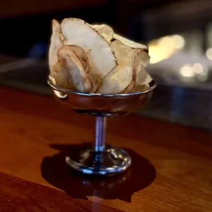 House made potato chips
